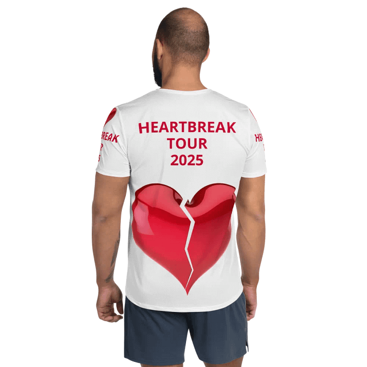 Heartbreak Tour 2025 Athletic T-Shirt product image (2)