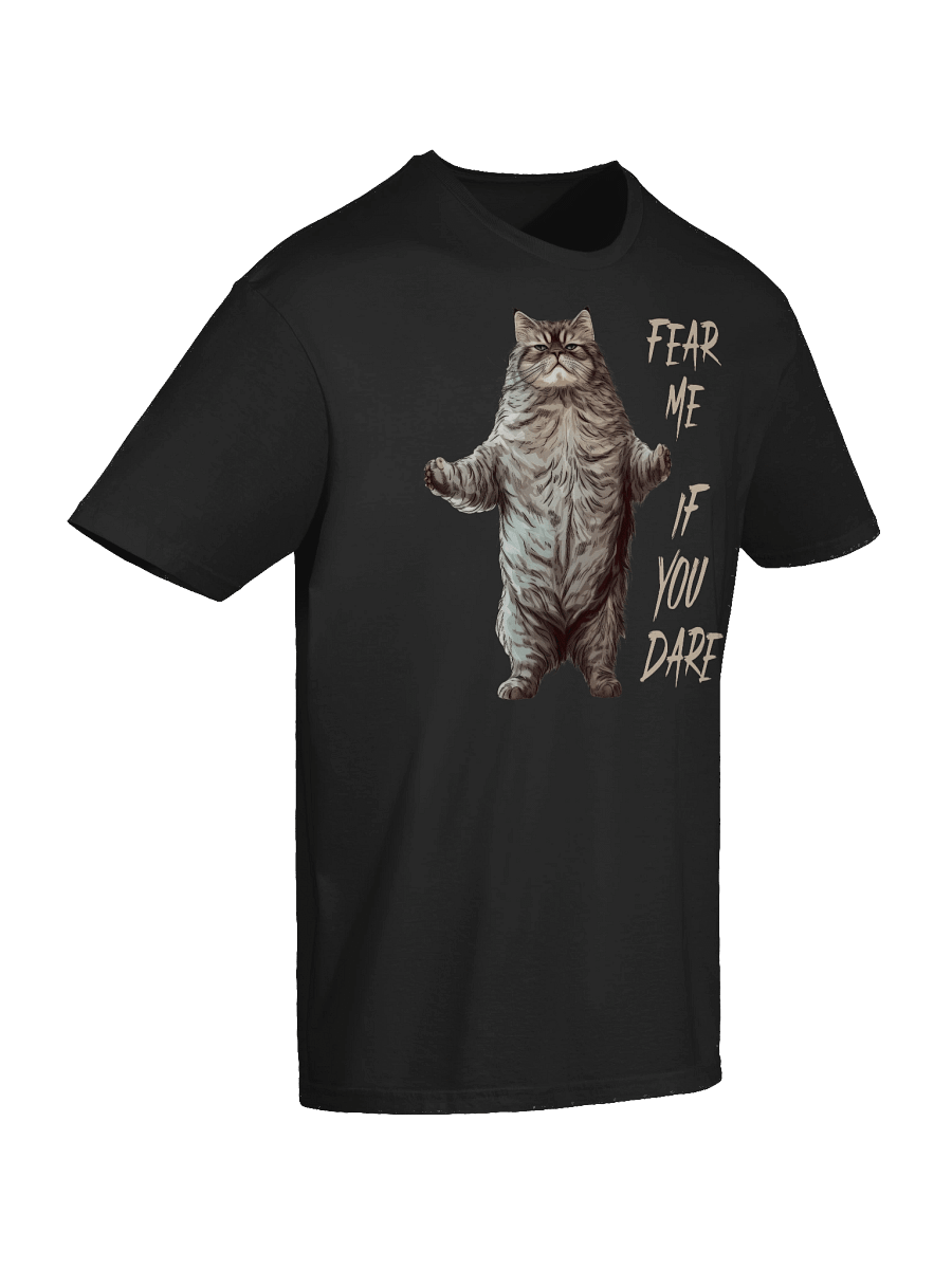 Fear Me If You Dare Cat T-Shirt product image (56)