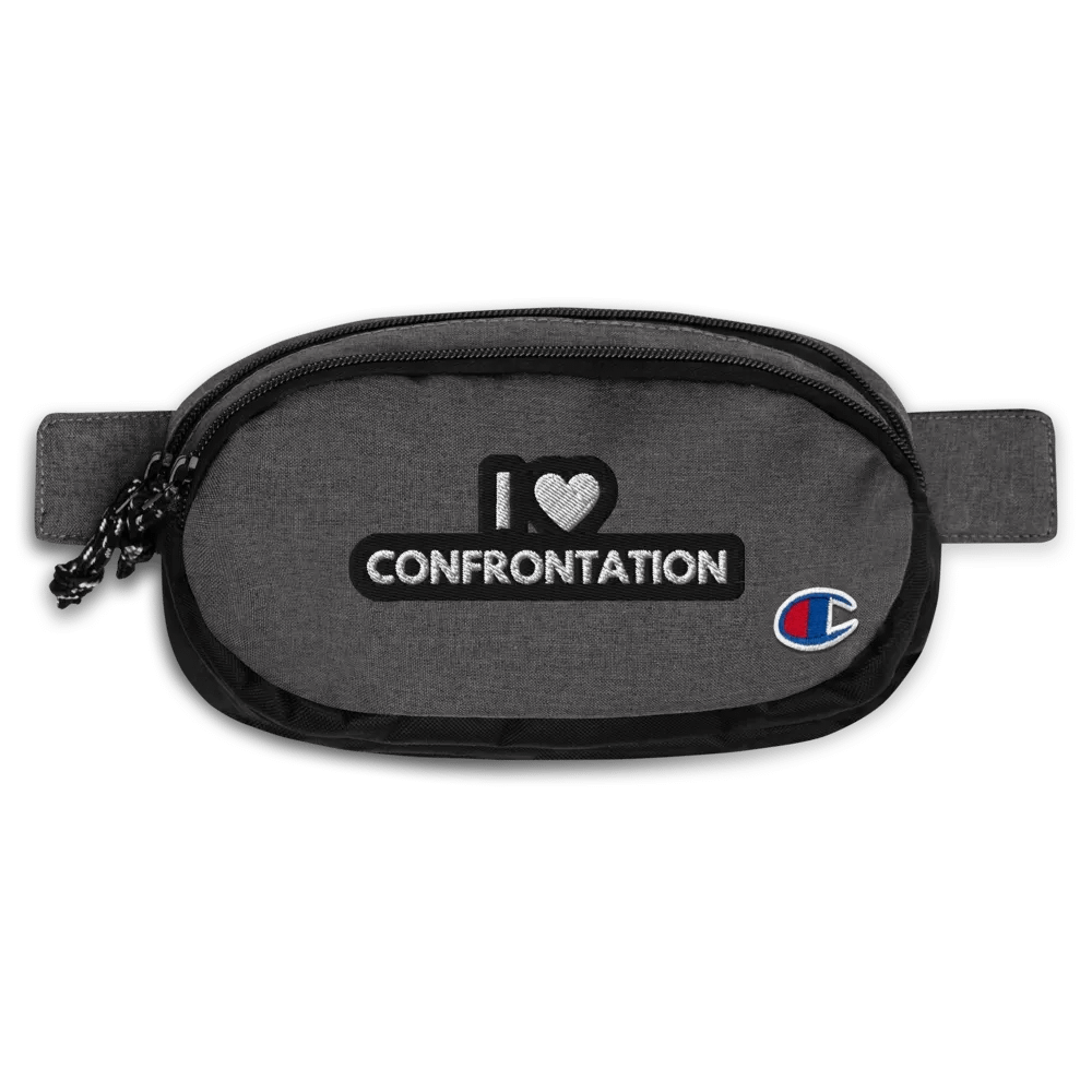I <3 Confrontation (B&W 2) champion fanny pack product image (1)