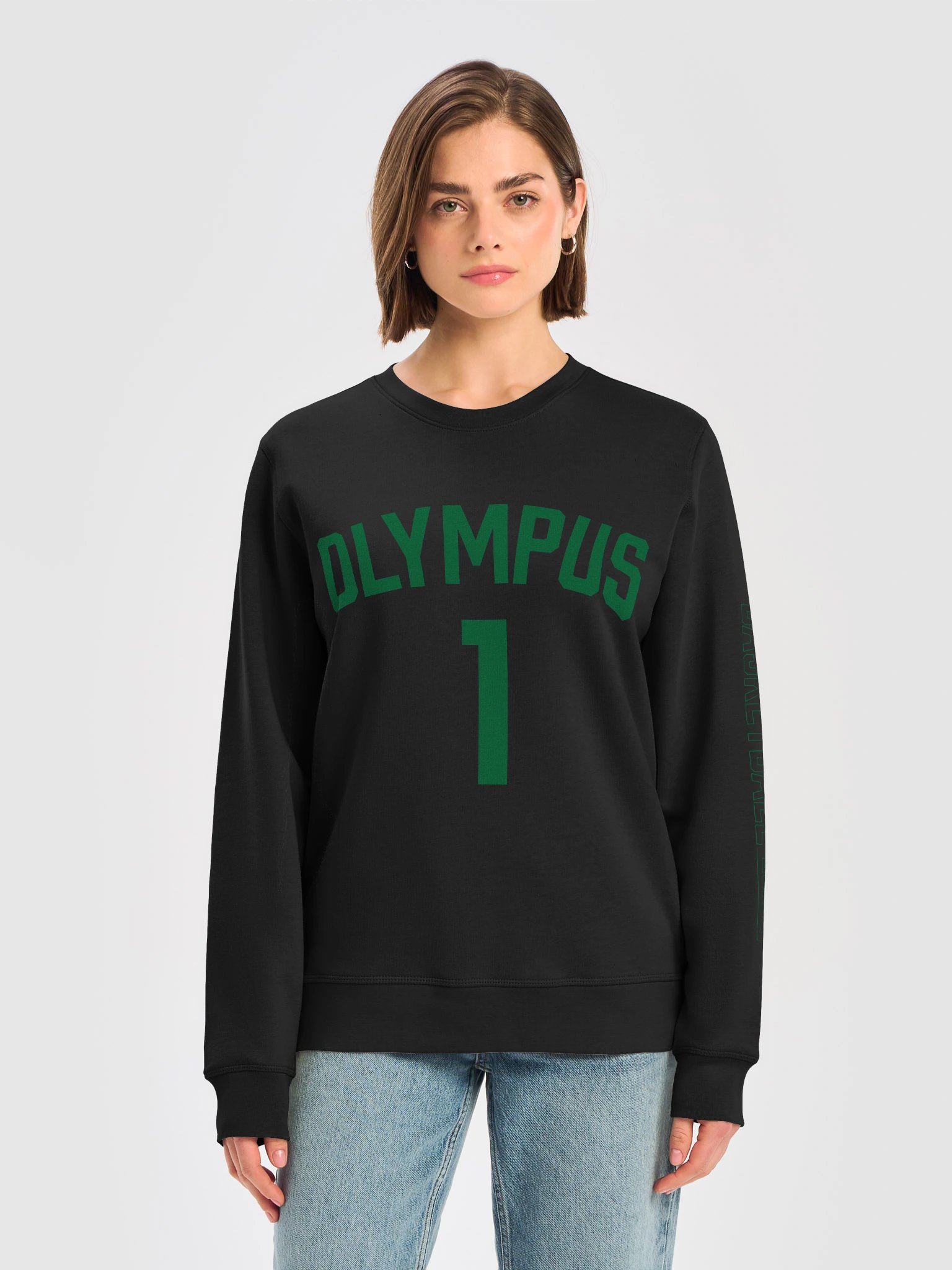 Gavin Lowe #1 - Oly Basketball Women's Oversized Crew Sweatshirt product image (5)