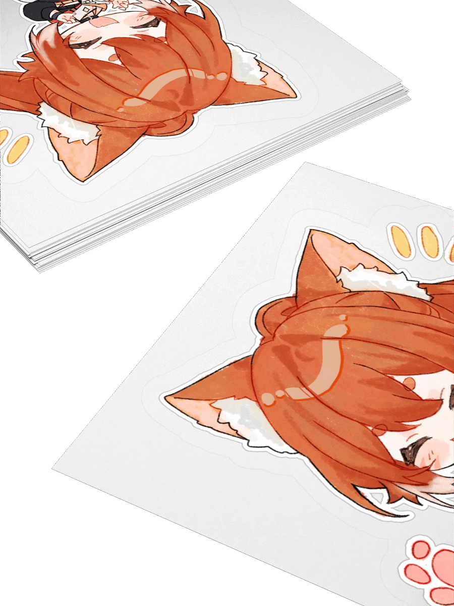 Kitzumii chibi! (eyes closed) [Sticker] product image (4)