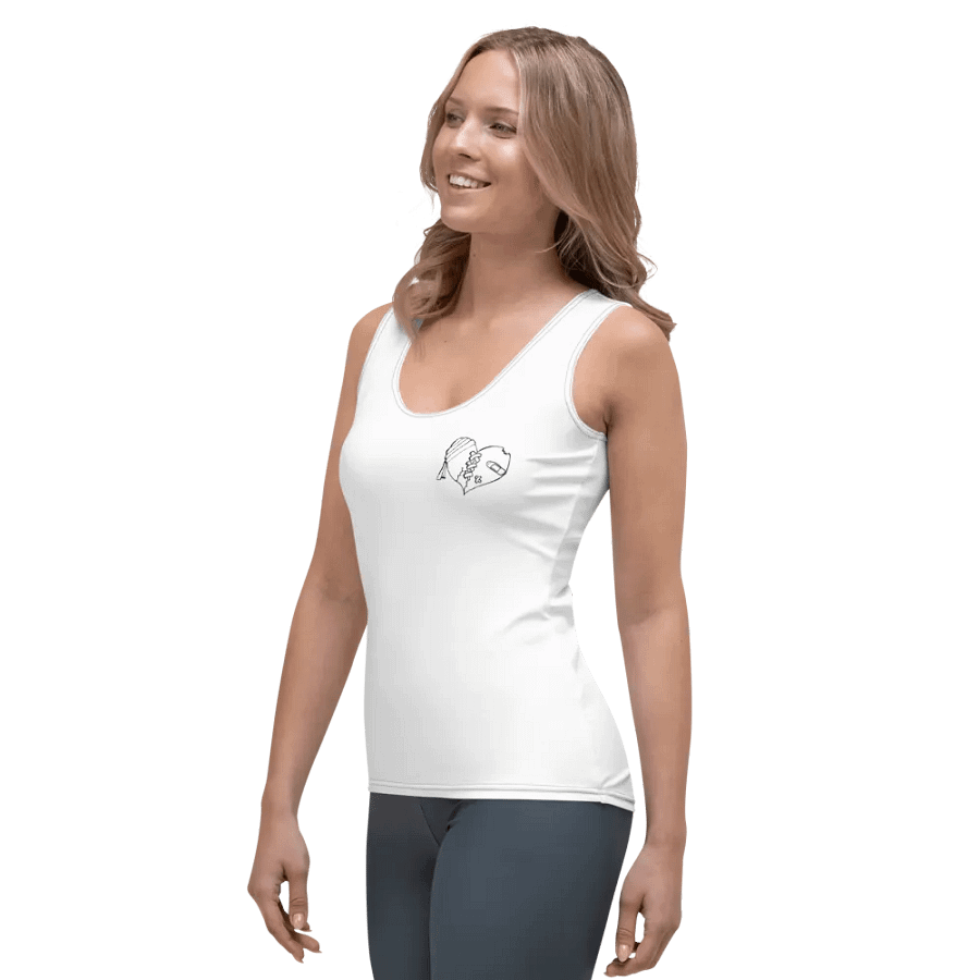 Heartbreak Print Women's Tank Top product image (3)