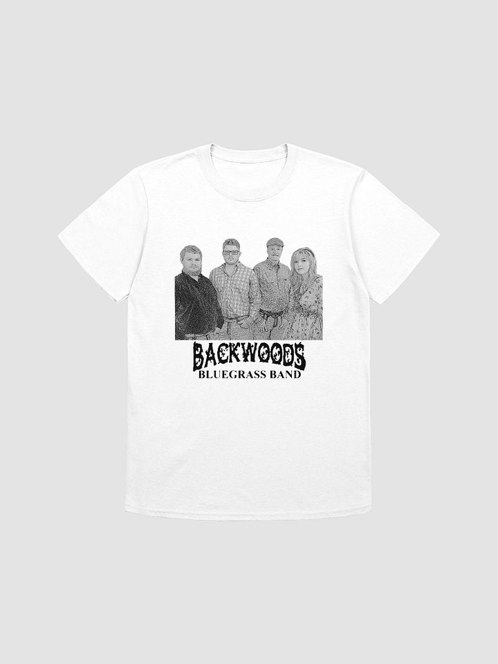 Unisex Backwoods Photo T-Shirt / Black Logo product image (1)
