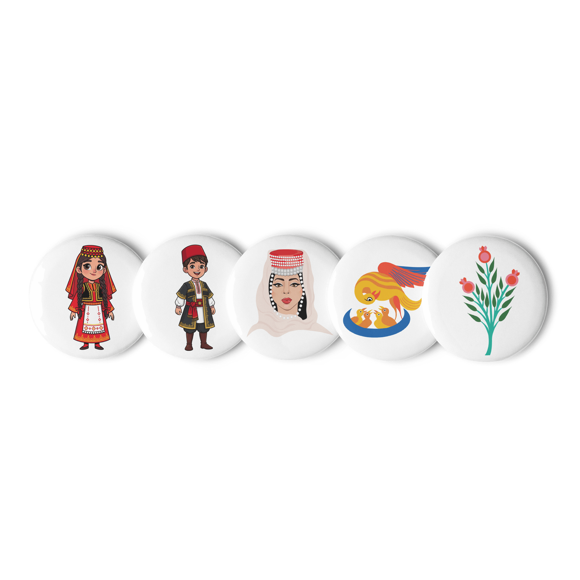 Armenian Heritage Pin Set product image (1)