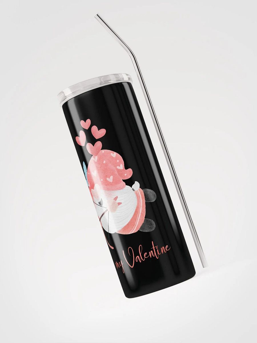 Cupid Gnome Stainless Steel Tumbler: Be My Valentine Gift! product image (3)