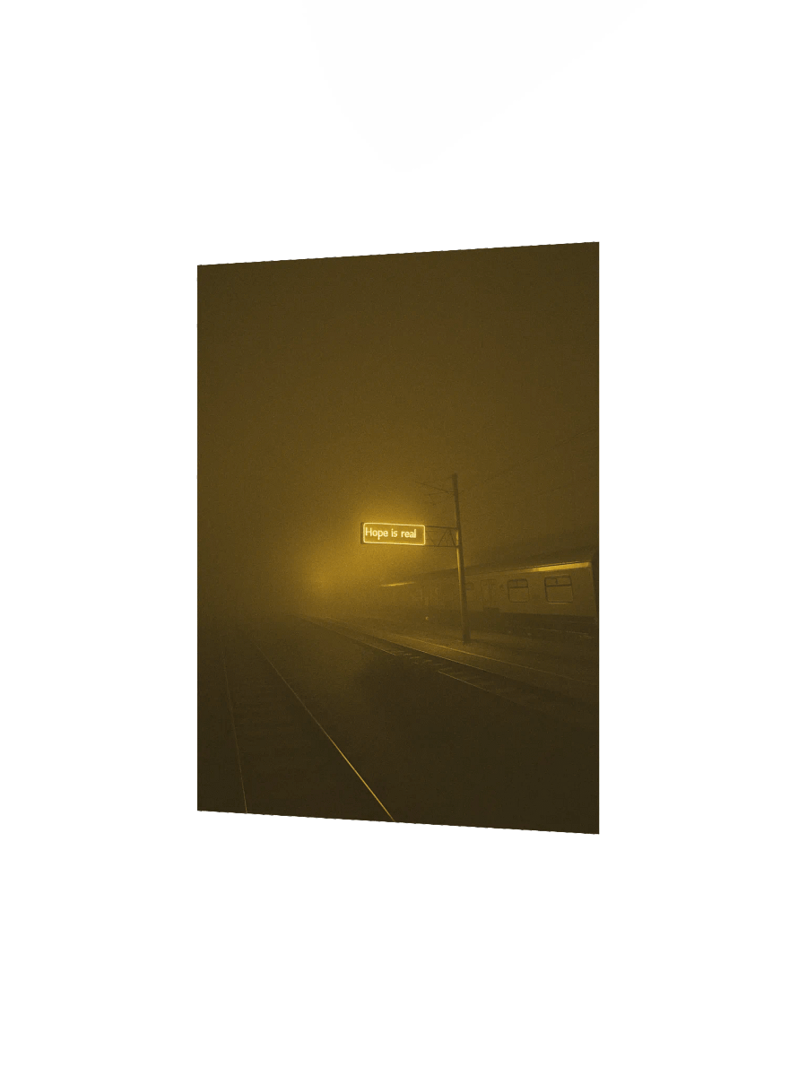 "Hope is real" Matte Poster product image (10)