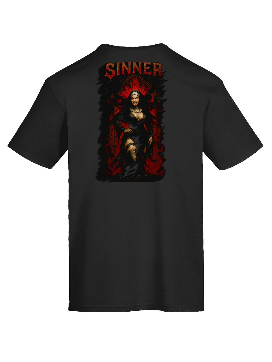 SINNER Gothic Nun Gildan Unisex Softstyle T-Shirt product image (11)