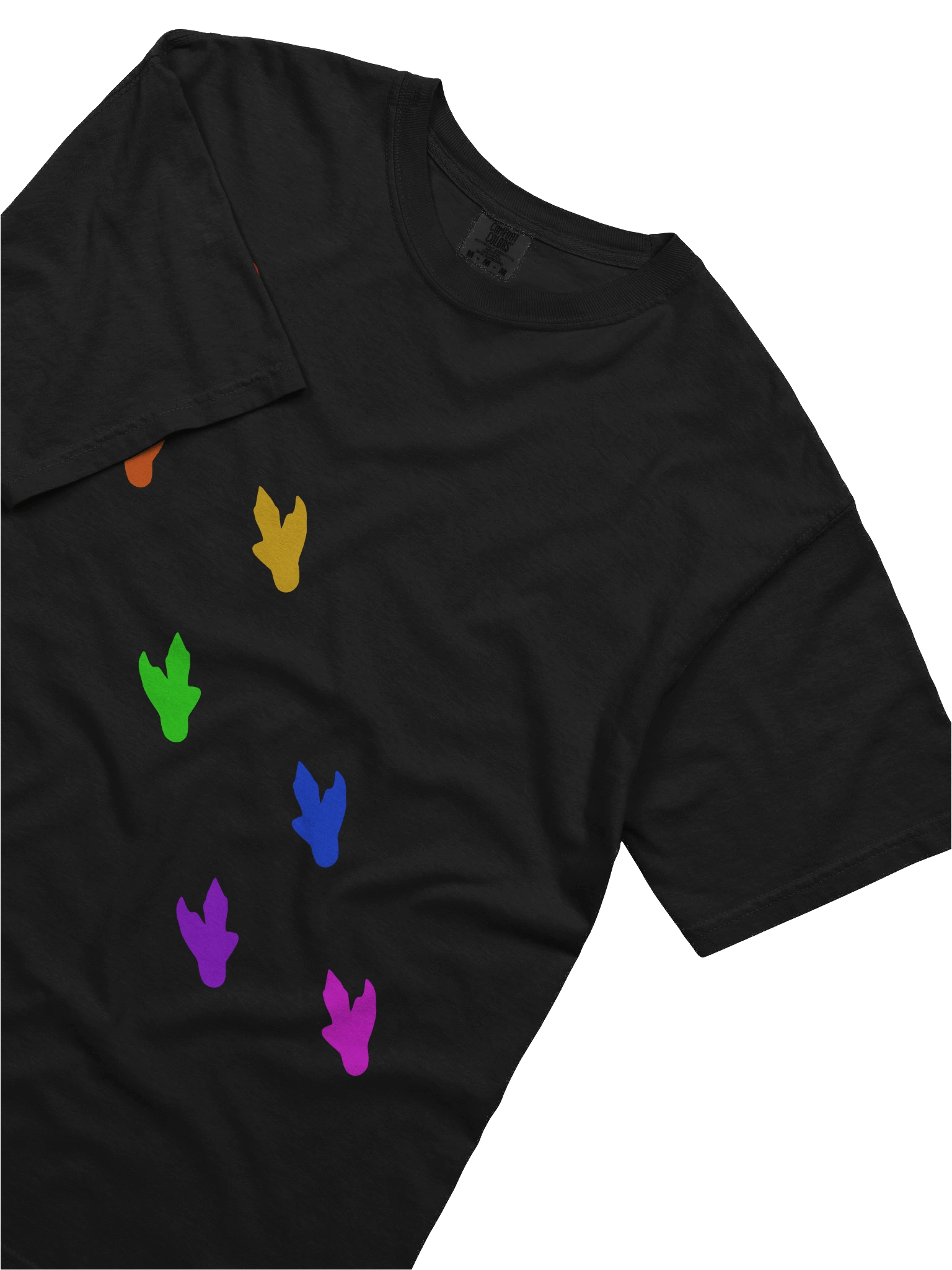 Raptor Tracks T-Shirt (Rainbow) product image (5)