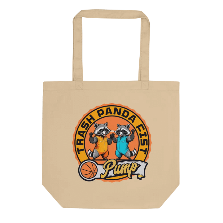 Trash Panda Fist Pump Basketball Eco Tote product image (1)