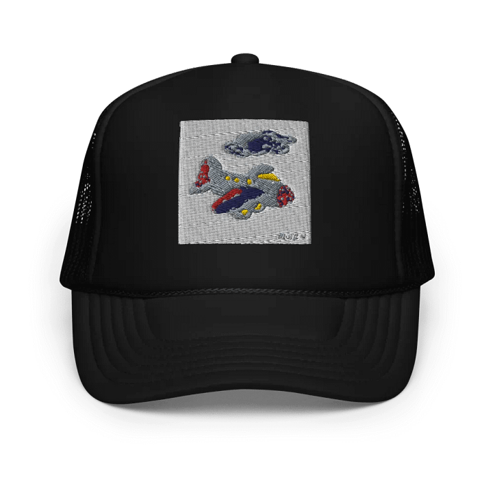 Kid Airplane (Otto Foam Trucker Hat) product image (1)