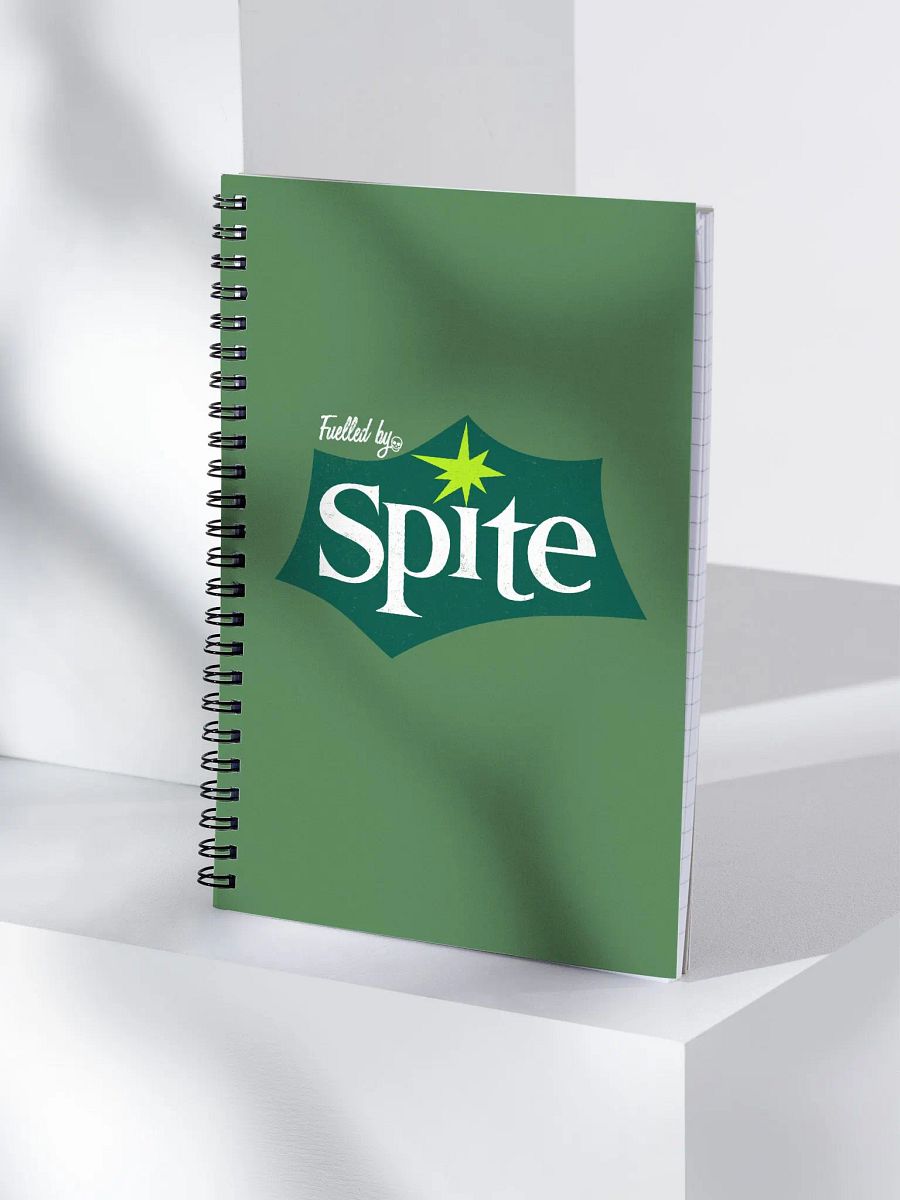 Fuelled by Spite - Spiral Notebook product image (2)