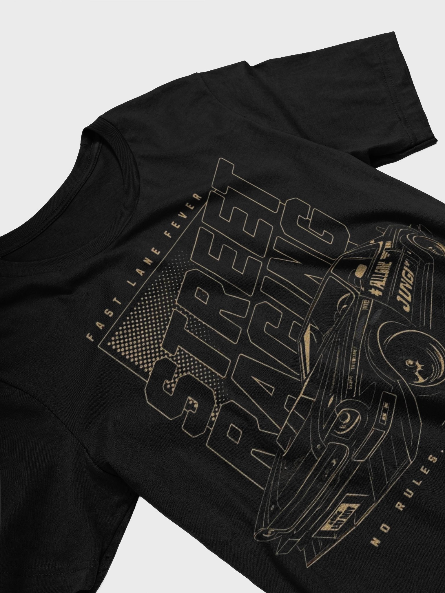 Retro Street Racing Fever T-Shirt product image (2)