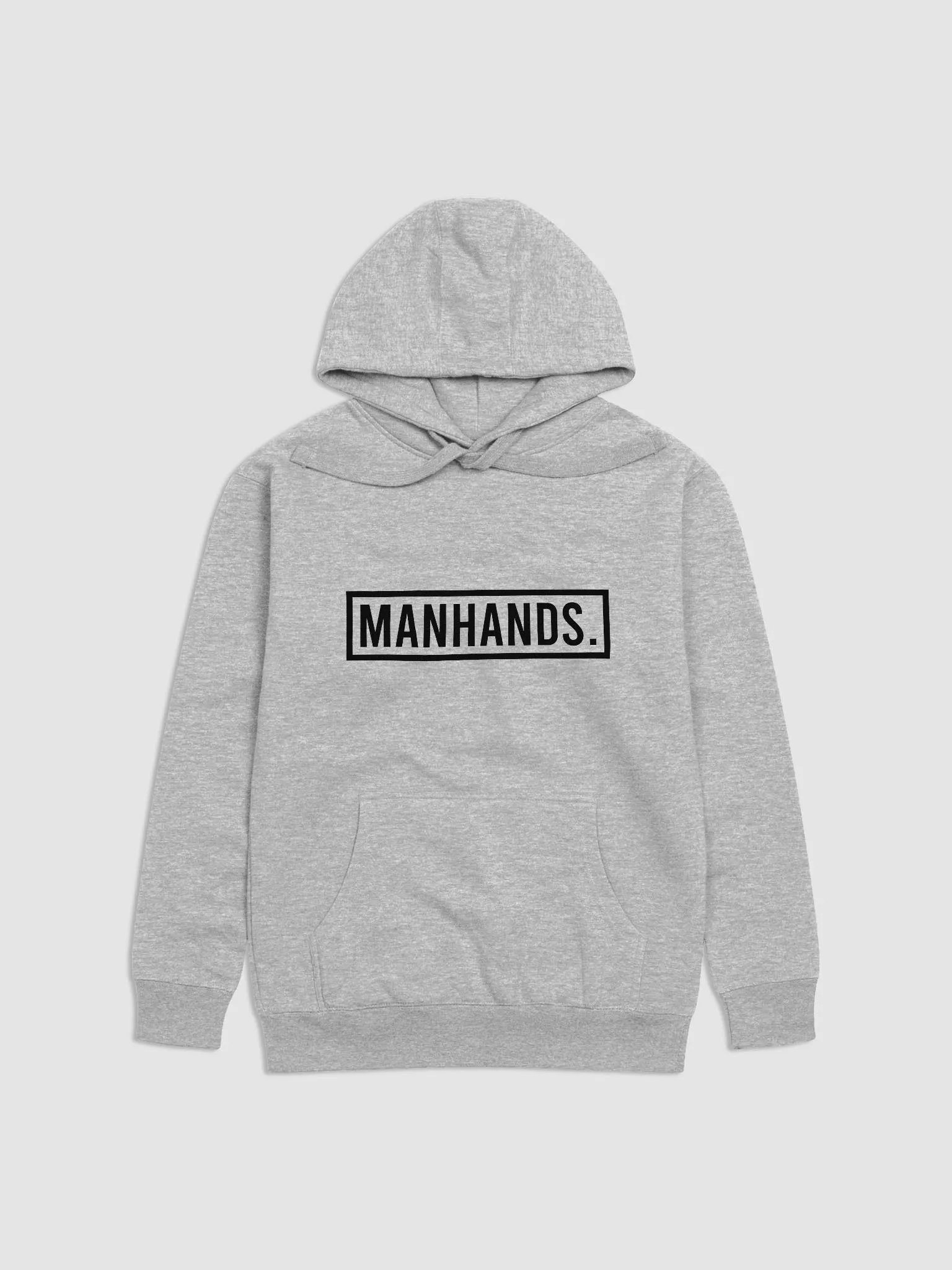 Cotton Heritage Unisex Premium Hoodie by MANHANDS. (Black Logo Variant) product image (4)