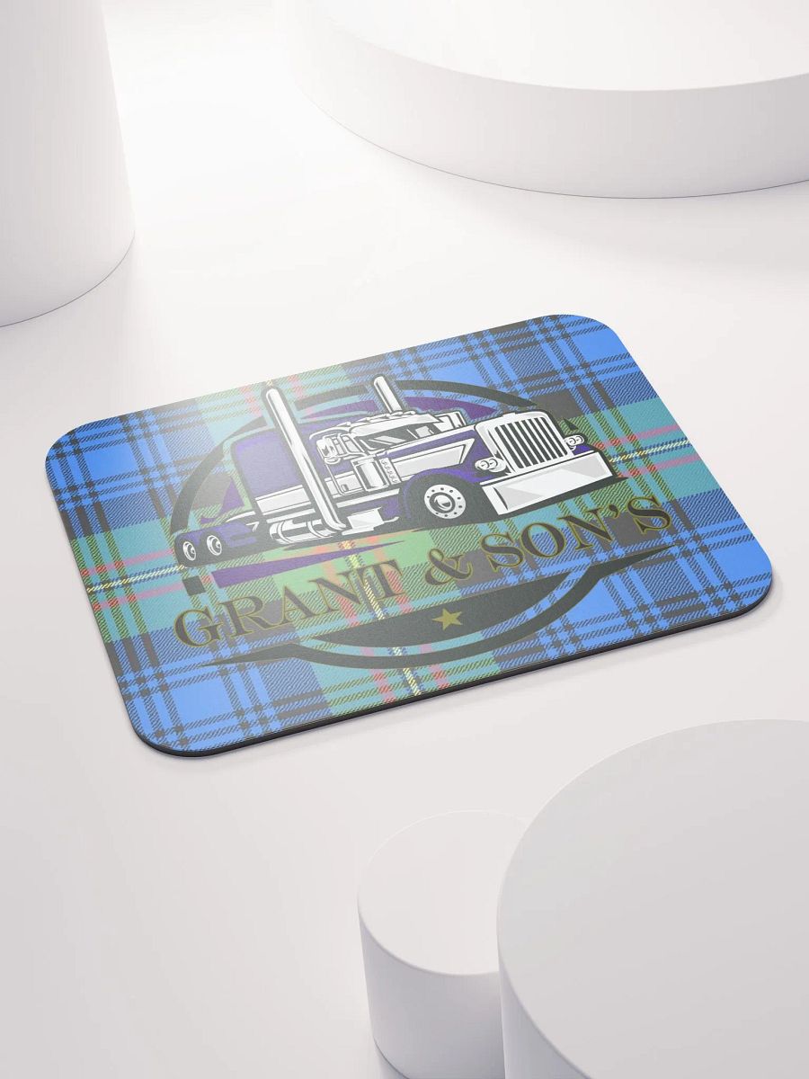 Grant & Son's Tartan Truck Mouse Pad product image (4)