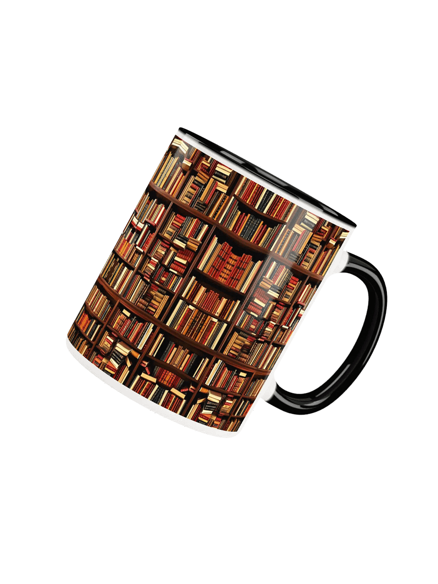 Colorful Bookshelf Ceramic Mug product image (23)