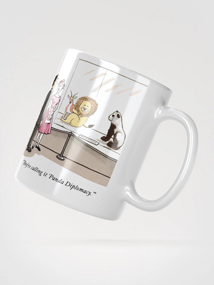 Panda Diplomacy Cartoon Mug product image (2)