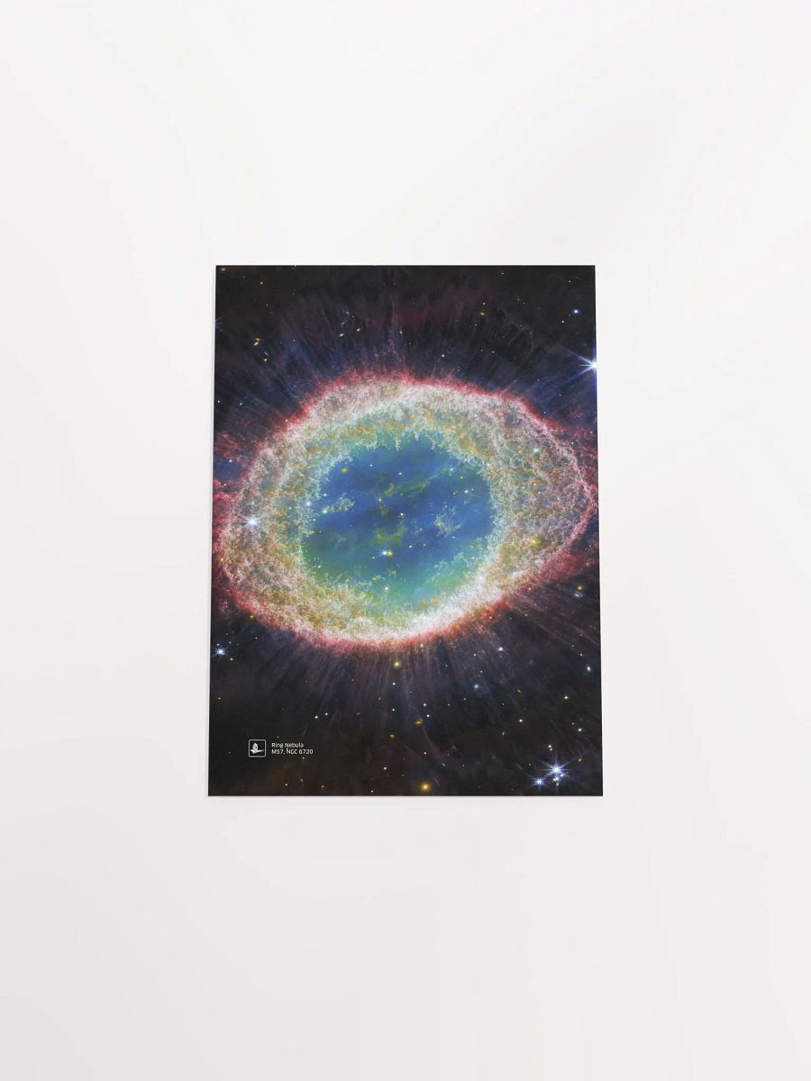 Ring Nebula (NIRCam Image), M57, NGC 6720 (James Webb/JWST) — space poster product image (7)