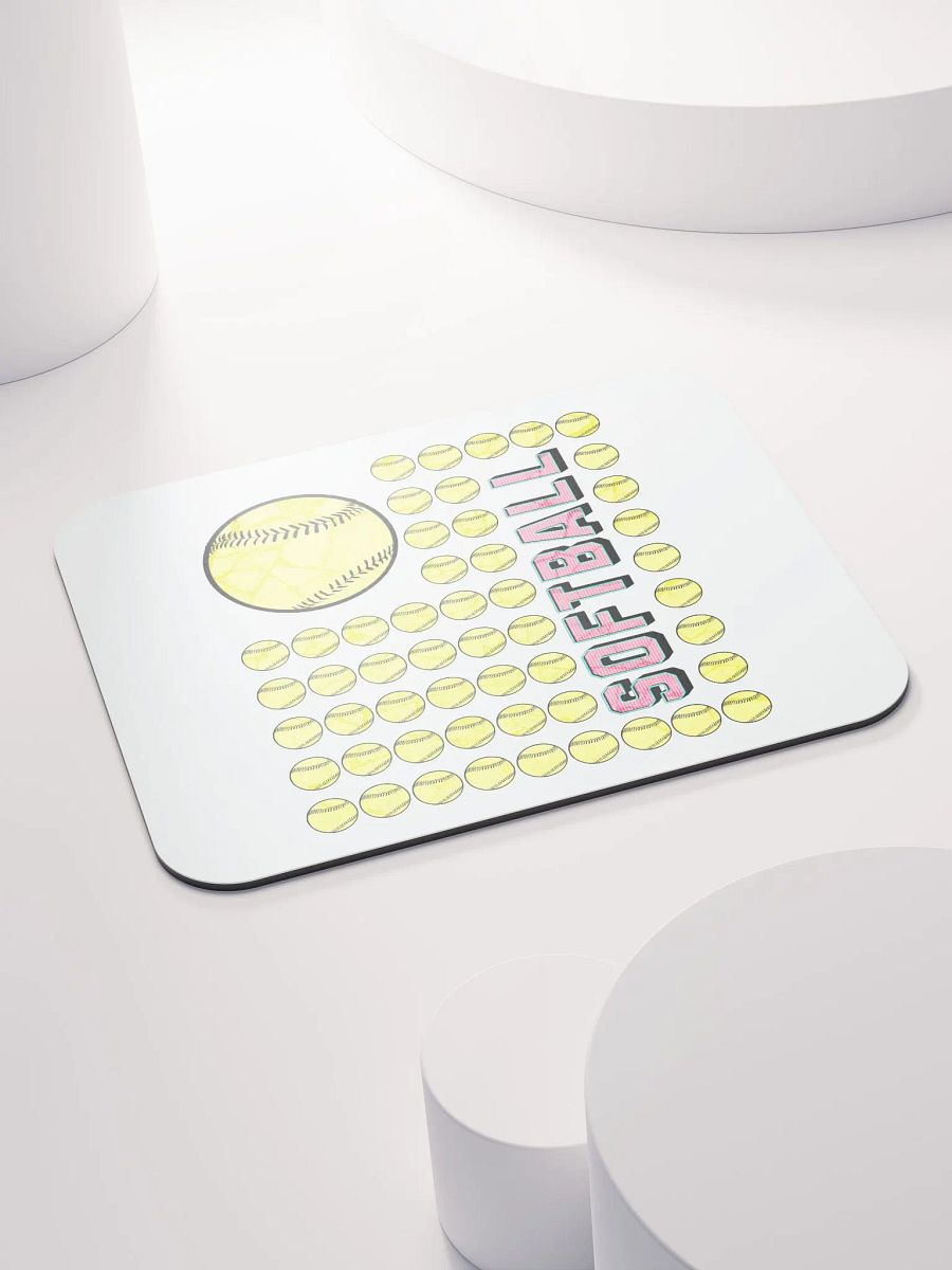 US Flag Softball Mosaic Mouse Pad product image (4)