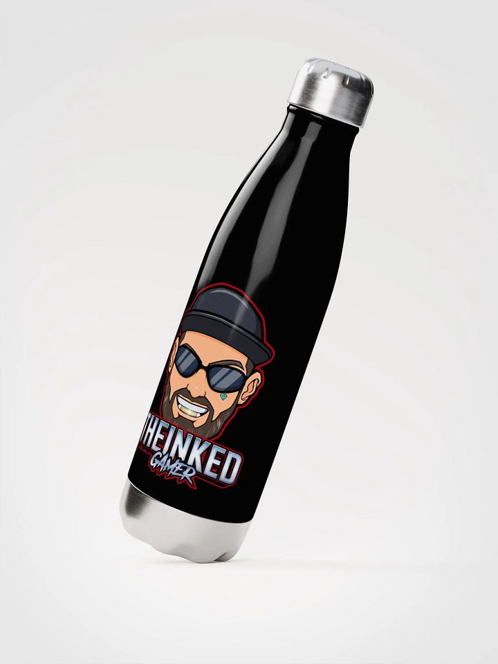 Bearded Gamer Stainless Steel Flask product image (2)