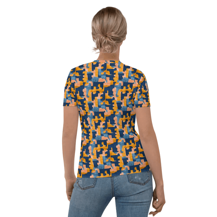 Flowing Shapes | Women's Crew Neck T-Shirt product image (2)