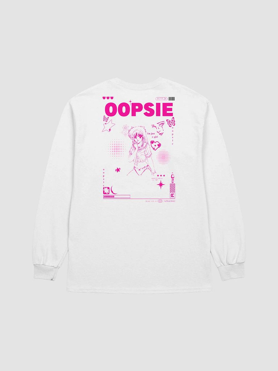 OOPSIE LONG TEE (PINK) product image (1)
