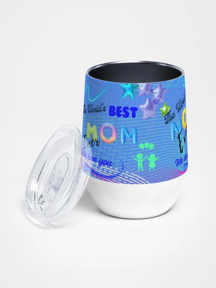 World's Best Mom wine tumbler gift for mothersday daughter product image (2)