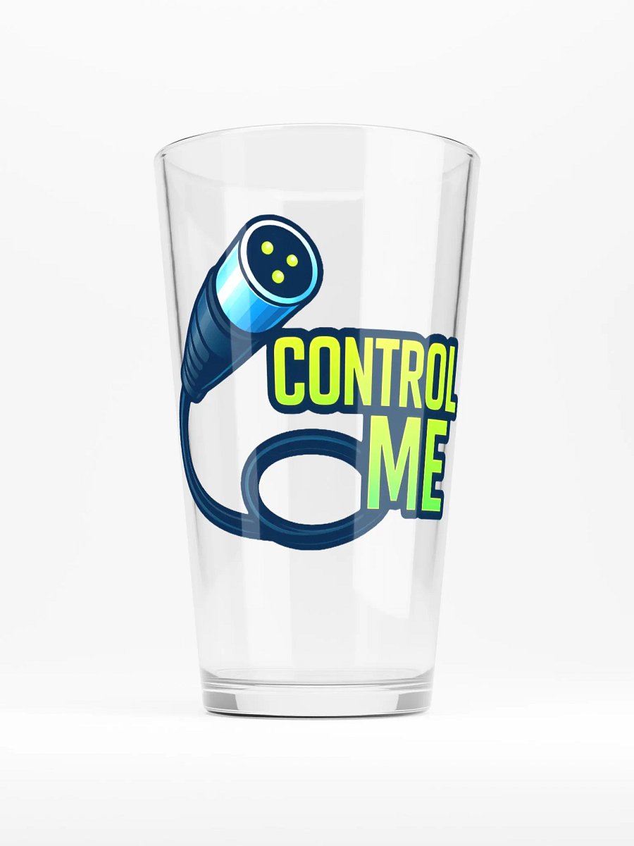 Theatrically Jerry: "Control Me" DMX 3-Pin Cable Pint Glass product image (1)