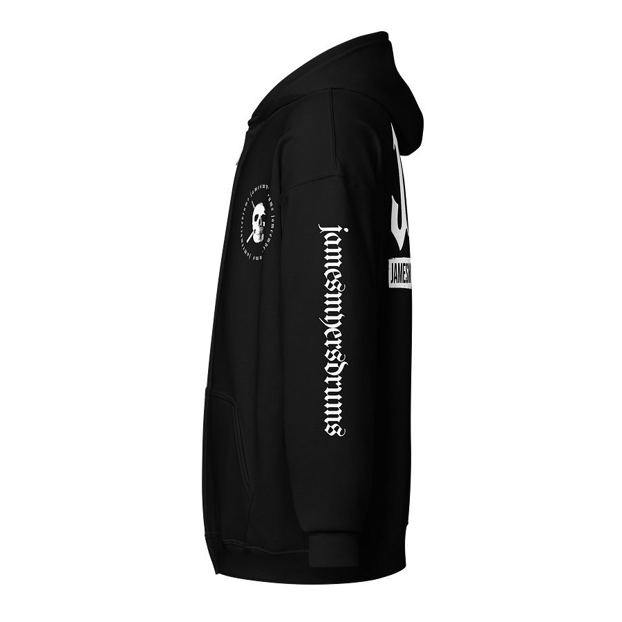 JM - The Beginning - Drum Sticks Skull - Zip-Up Hoodie product image (3)