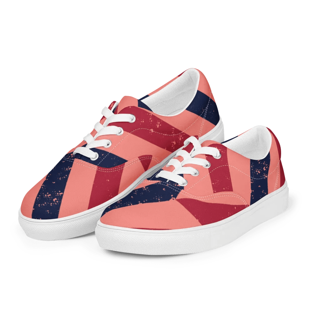 The Naomi Canvas Lace Up Shoes product image (1)