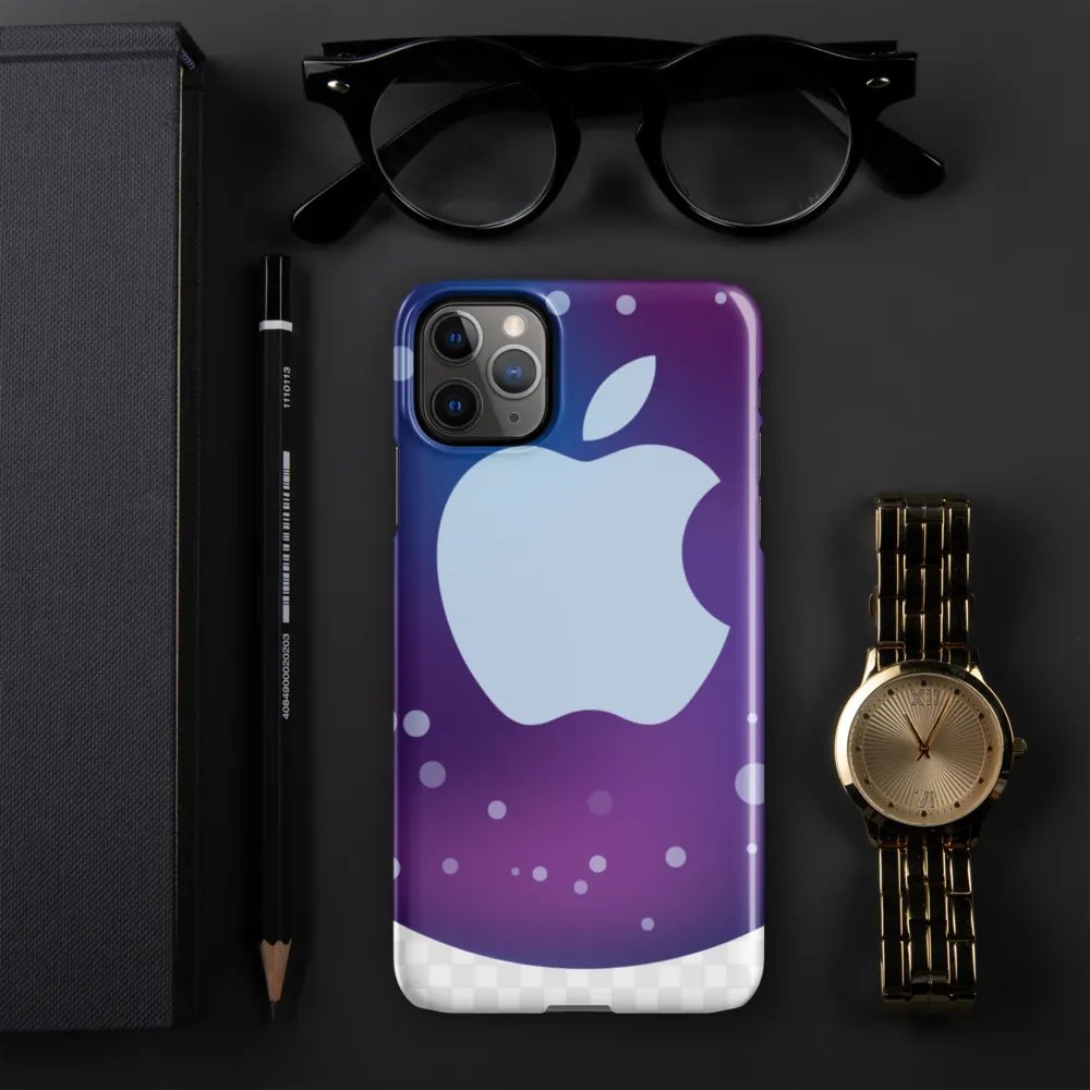 Cosmic Apple Snap Case product image (48)