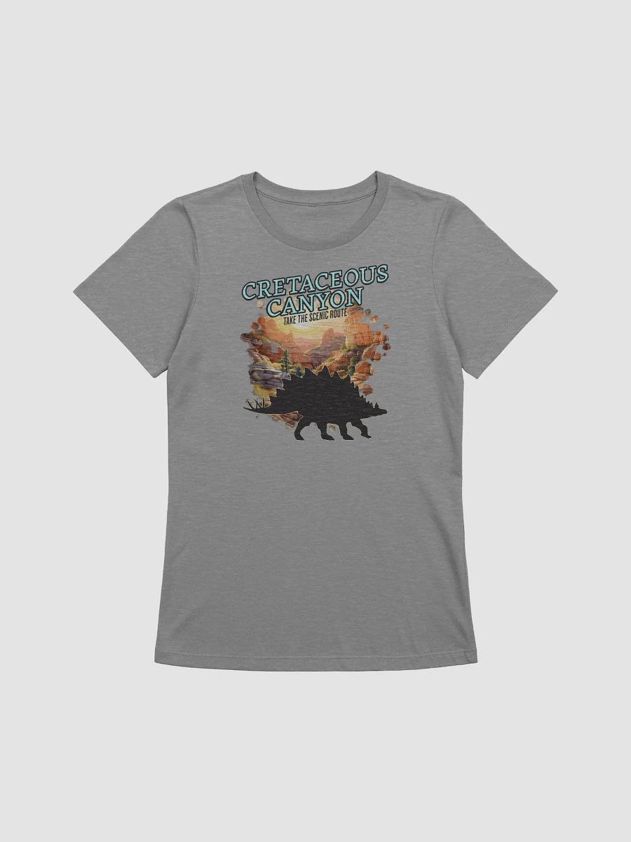 Cretaceous Canyon Women’s Stegosaurus Shirt product image (2)