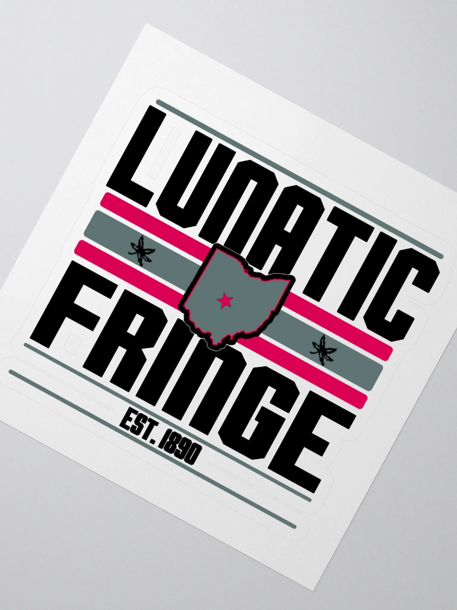 Lunatic Fringe Sticker product image (2)