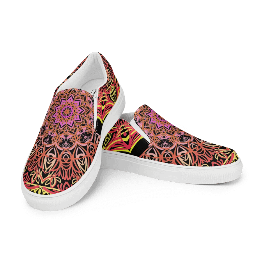 Radiant Mandala Slip-On Shoes product image (4)