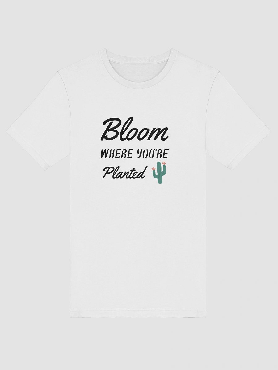 Cactus Whispers Bella+Canvas T-Shirt product image (5)