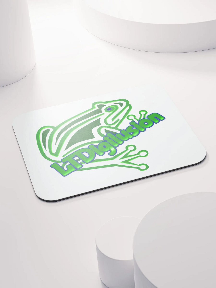 Futuristic Frog Glow Mouse Pad product image (4)