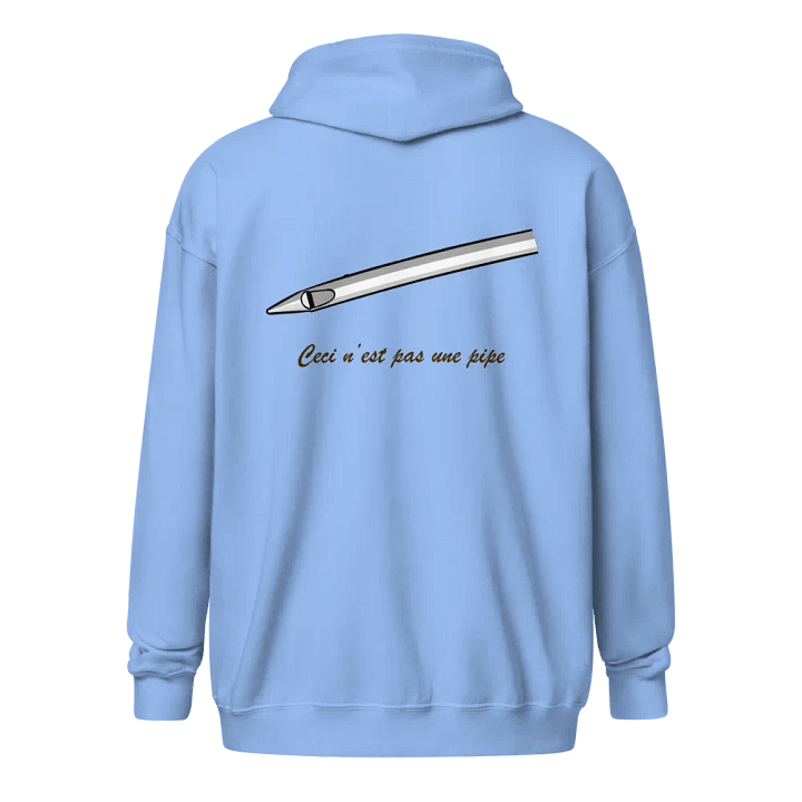 Pas une Pipe Zip Hoodie product image (1)