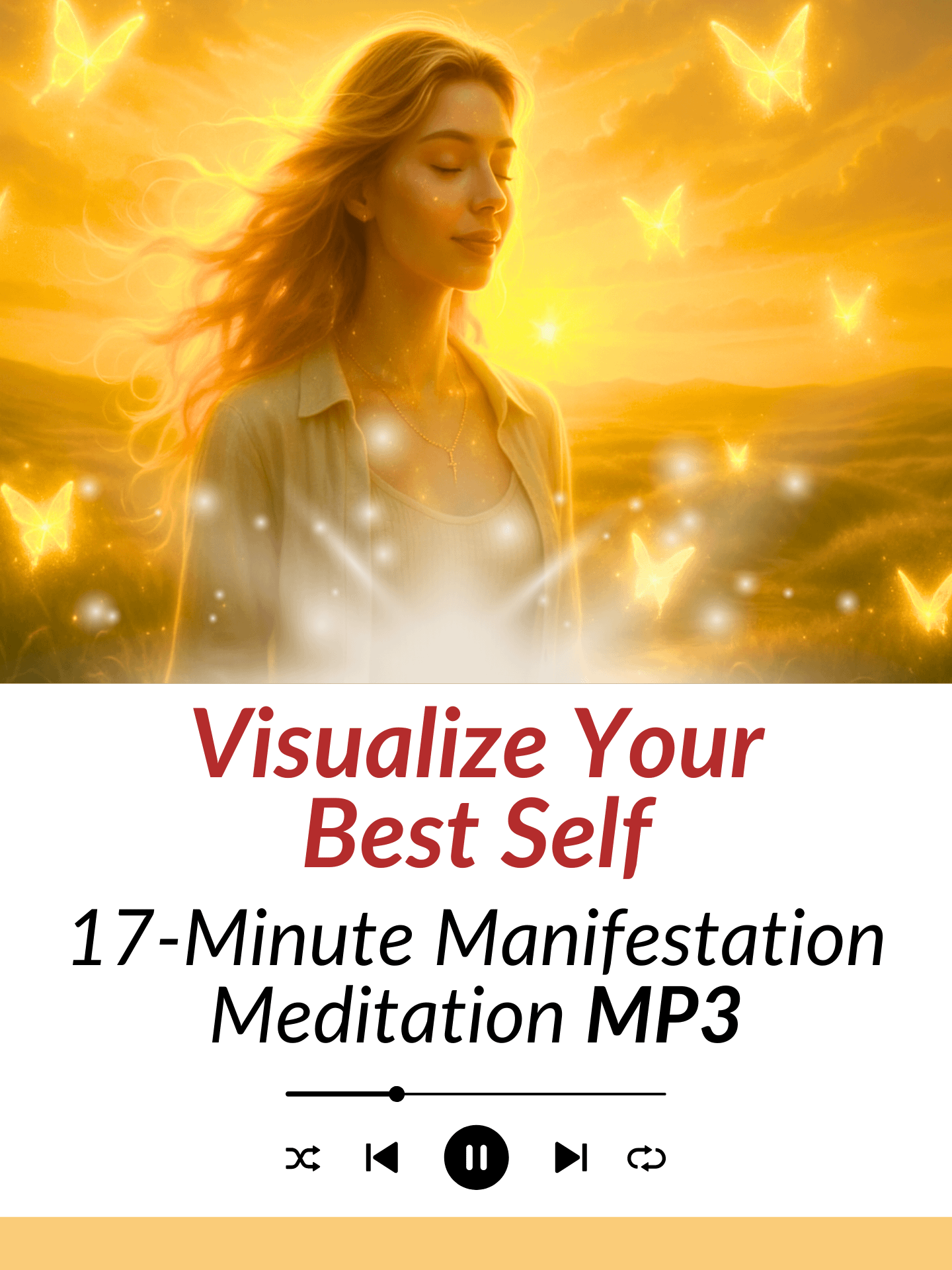 Best Self Visualization - Manifestation Meditation for Success & Inner Peace | MP3 Audio Download product image (1)
