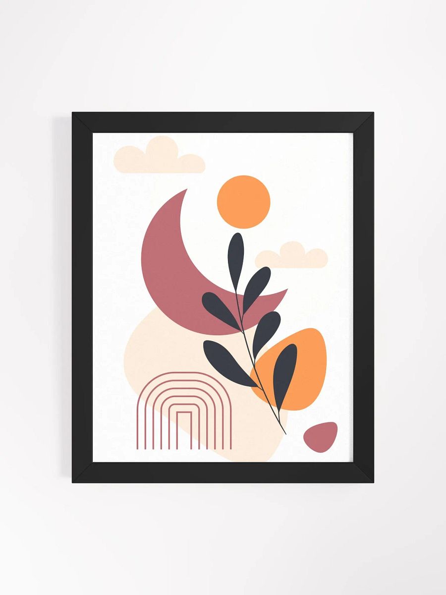 Harmonious Abstract Geometric Art Print product image (5)