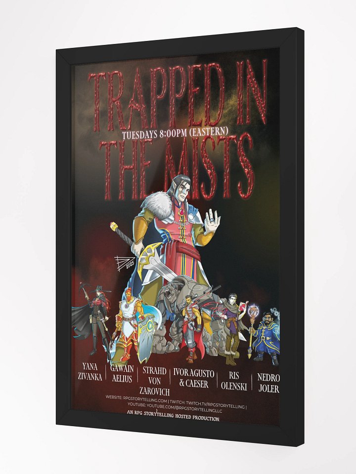 Trapped in the Mists | Framed Poster product image (4)