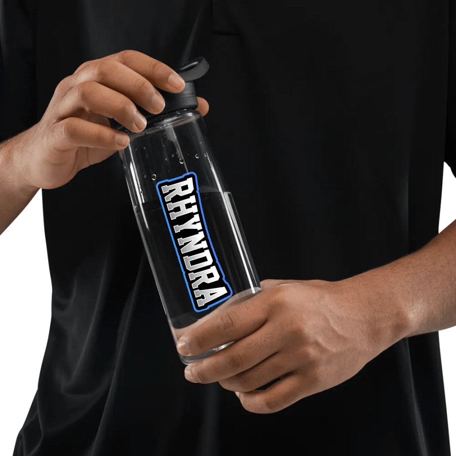Water Bottle Text Logo product image (8)