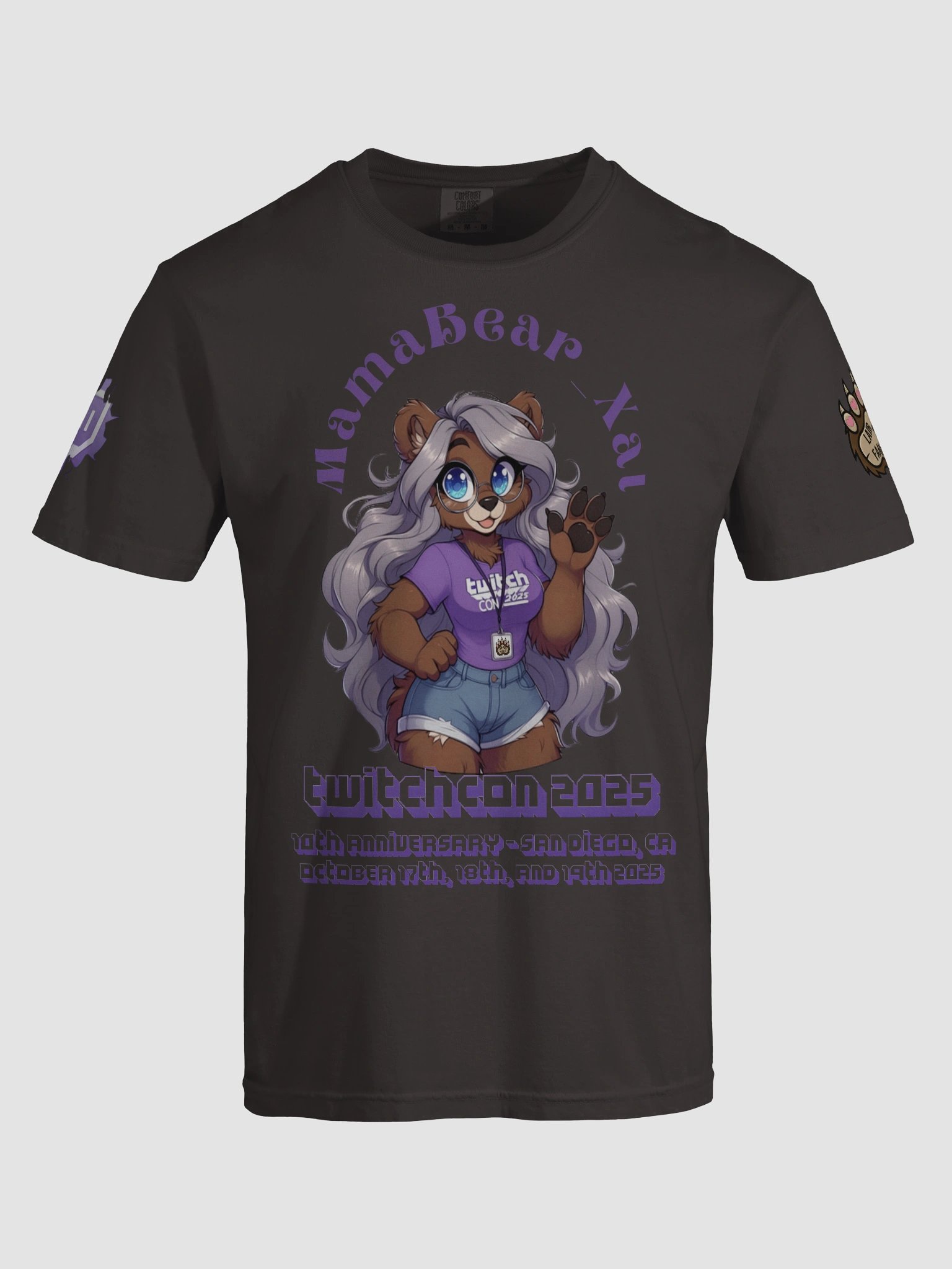 Mama Bear's TwitchCon 2025 T-shirt product image (7)