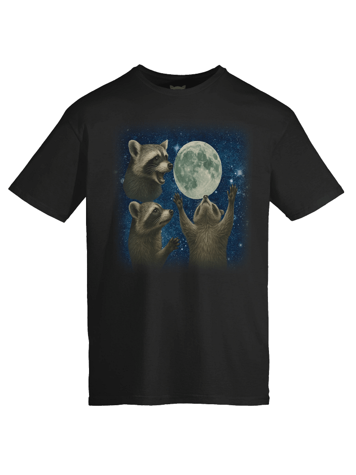 Live Like Gabi Raccoon and Moon T-Shirt product image (2)