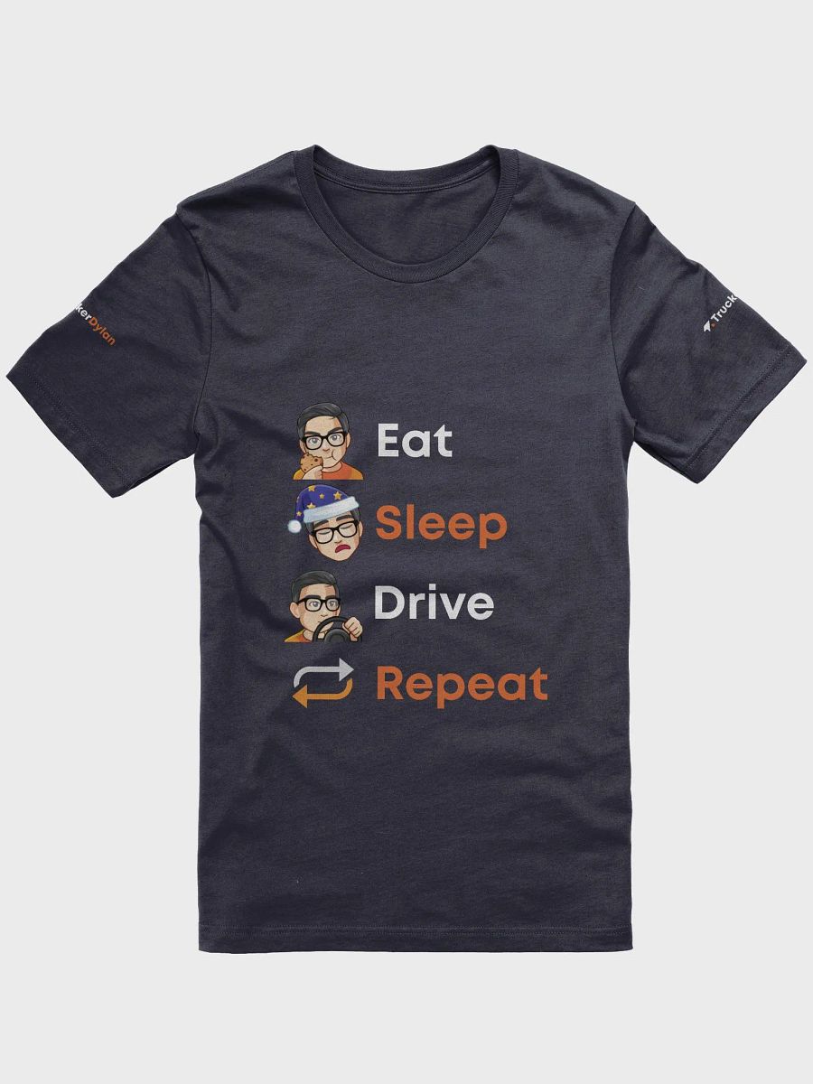 First Edition: Eat Sleep Drive Repeat Unisex T-shirt product image (5)