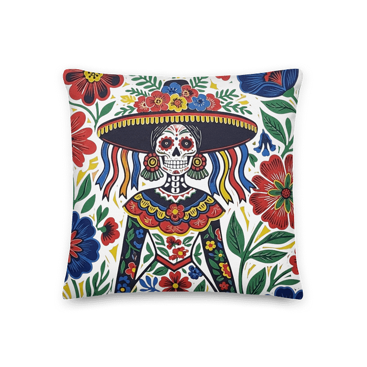 Fiesta de los Muertos Premium Pillow product image (1)