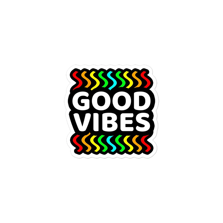 Good Vibes Die-Cut Magnet product image (1)
