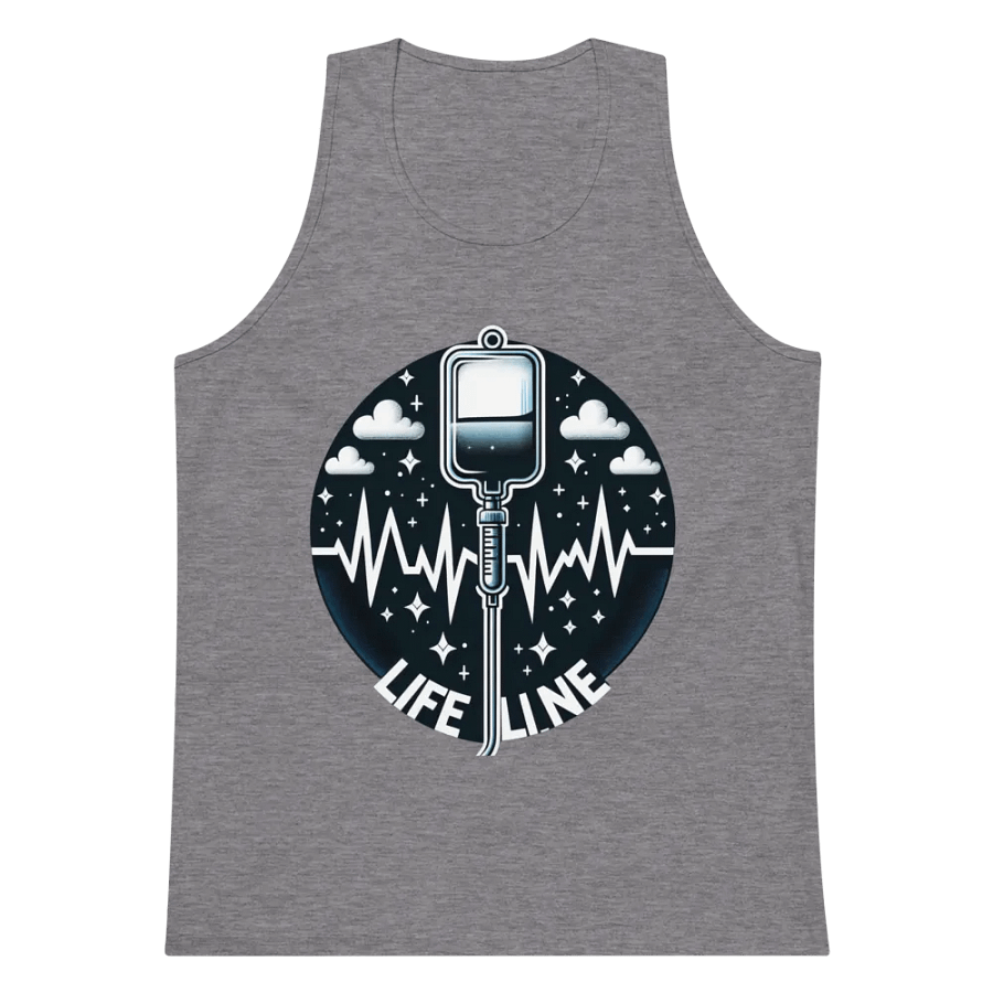 Lifeline EKG Men's Tank Top product image (64)