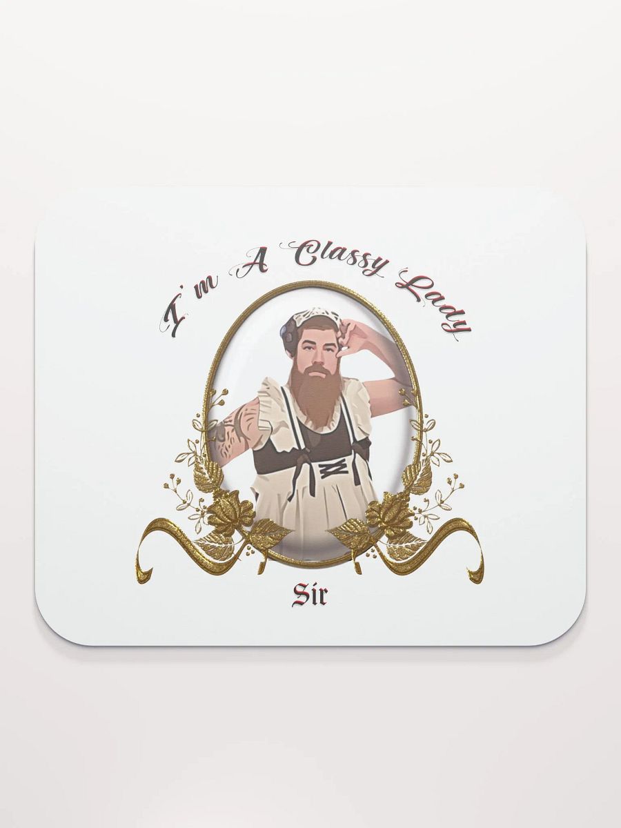 Frauday - Lady Sir Mouse Pad product image (2)