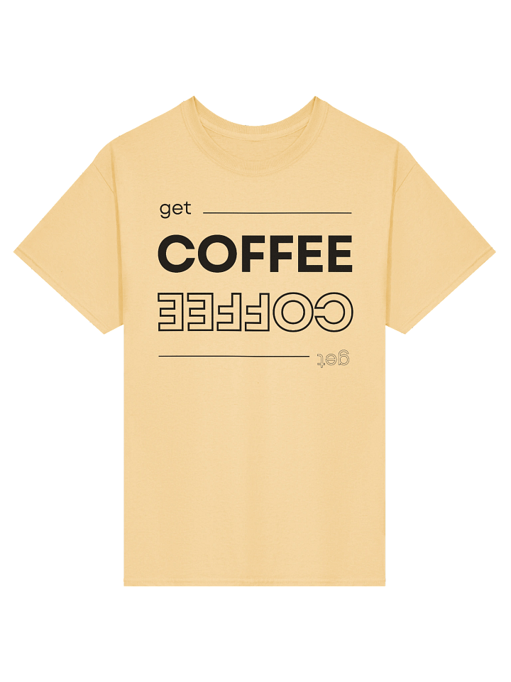 Reflective Coffee Vibes T-shirt product image (1)