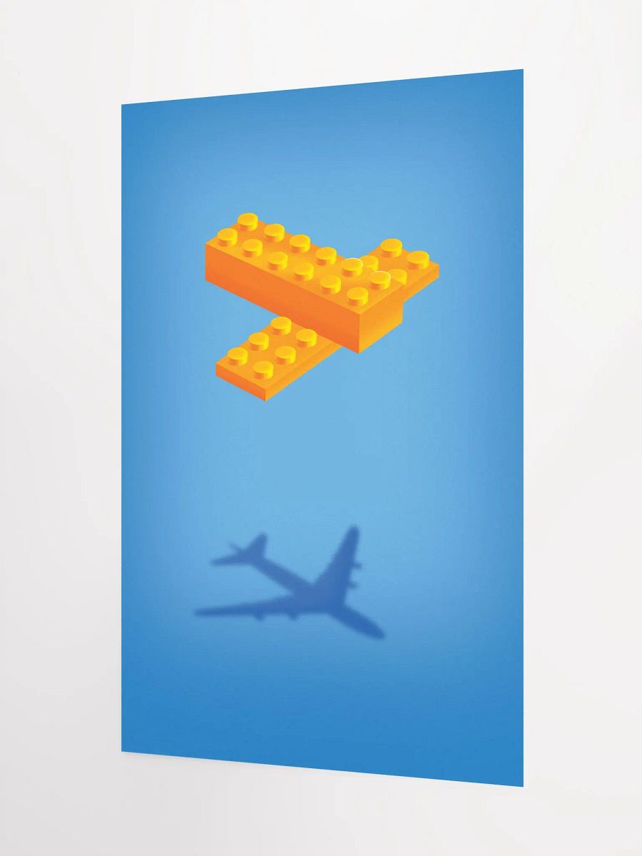 Plane (Orange) | Poster product image (4)