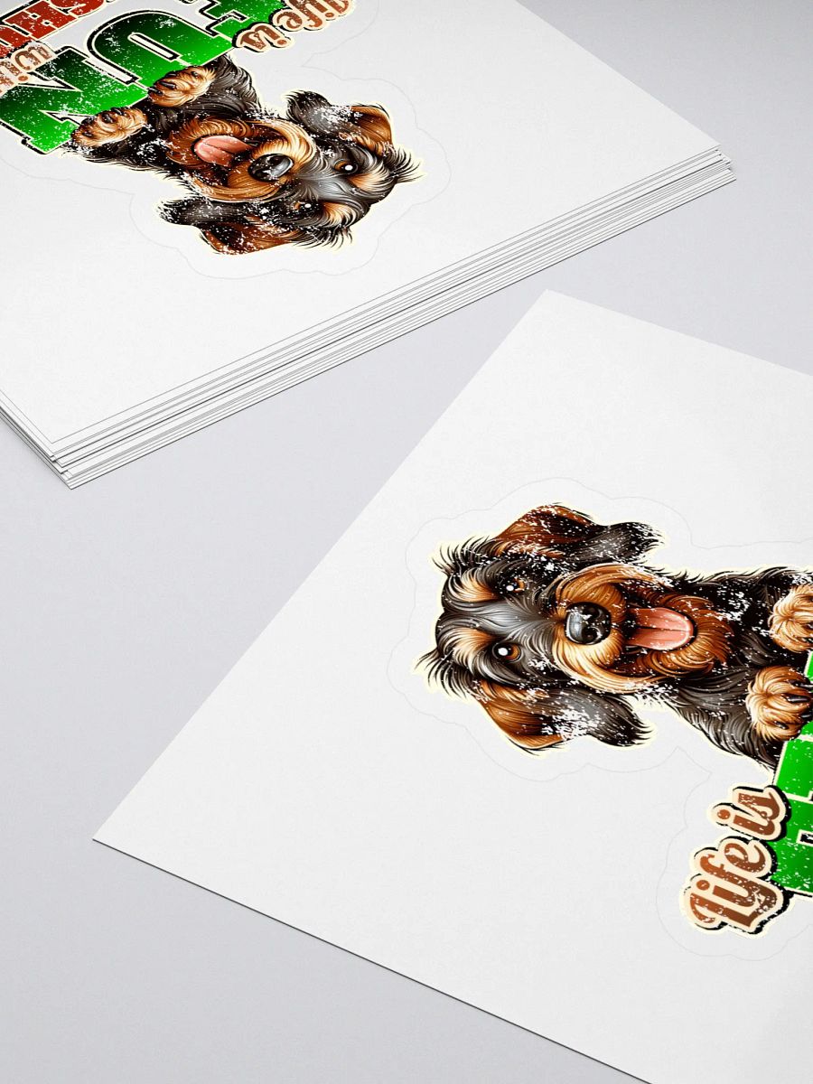 Fun Dachshund Kiss Cut Stickers product image (4)